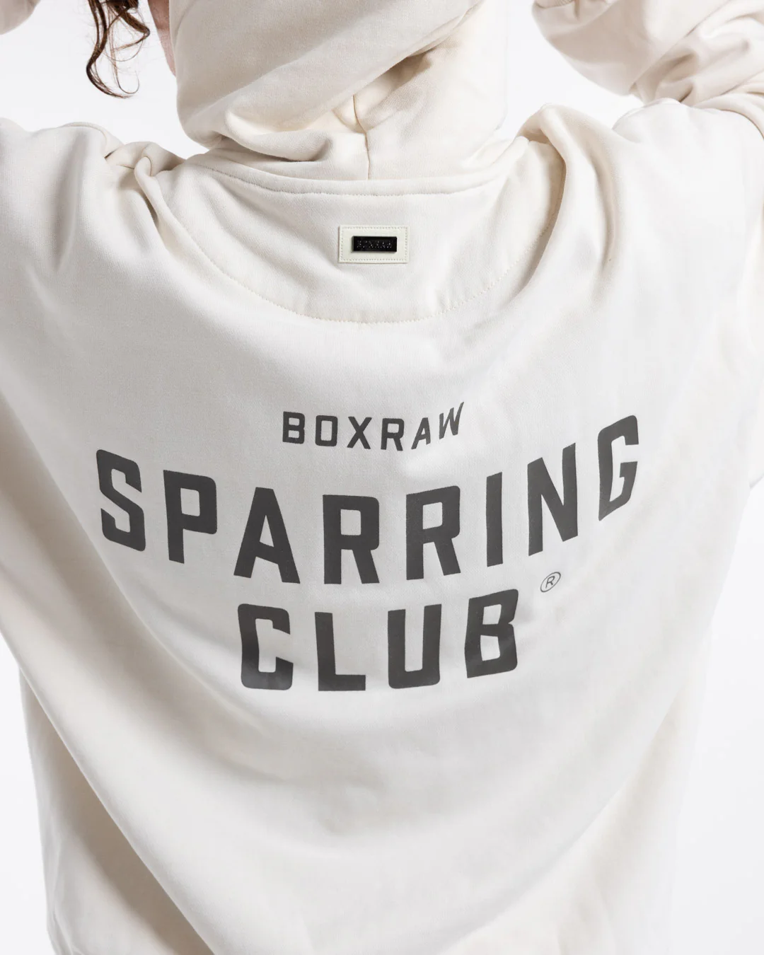 Sparring Club Oversized Hoodie - Washed Beige - Image 8