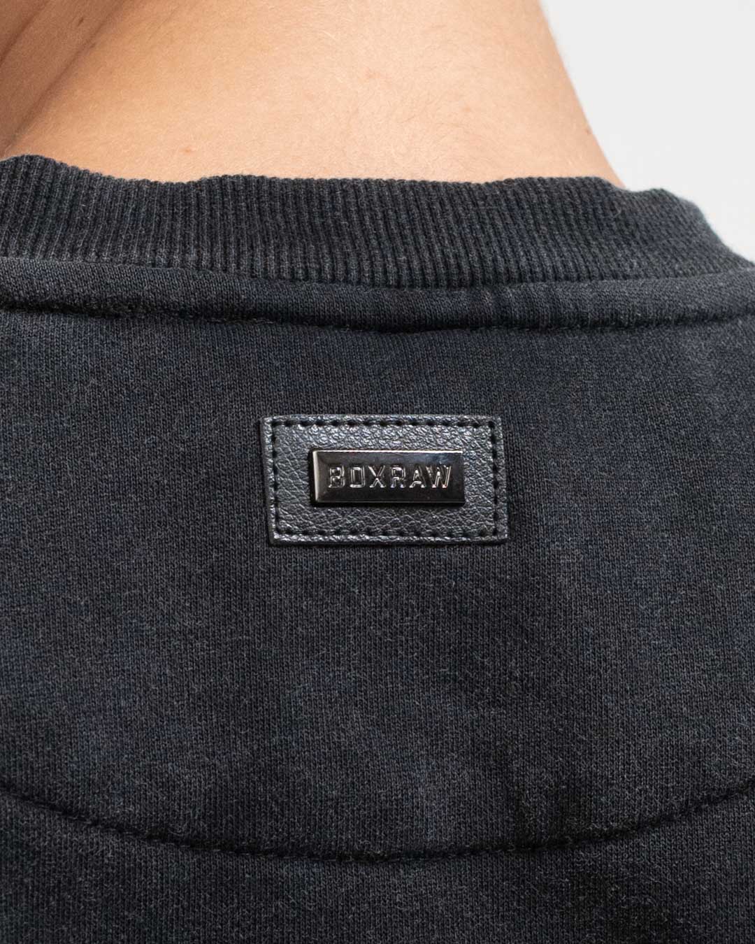 Sparring Club Oversized Sweatshirt - Washed Black - Image 8