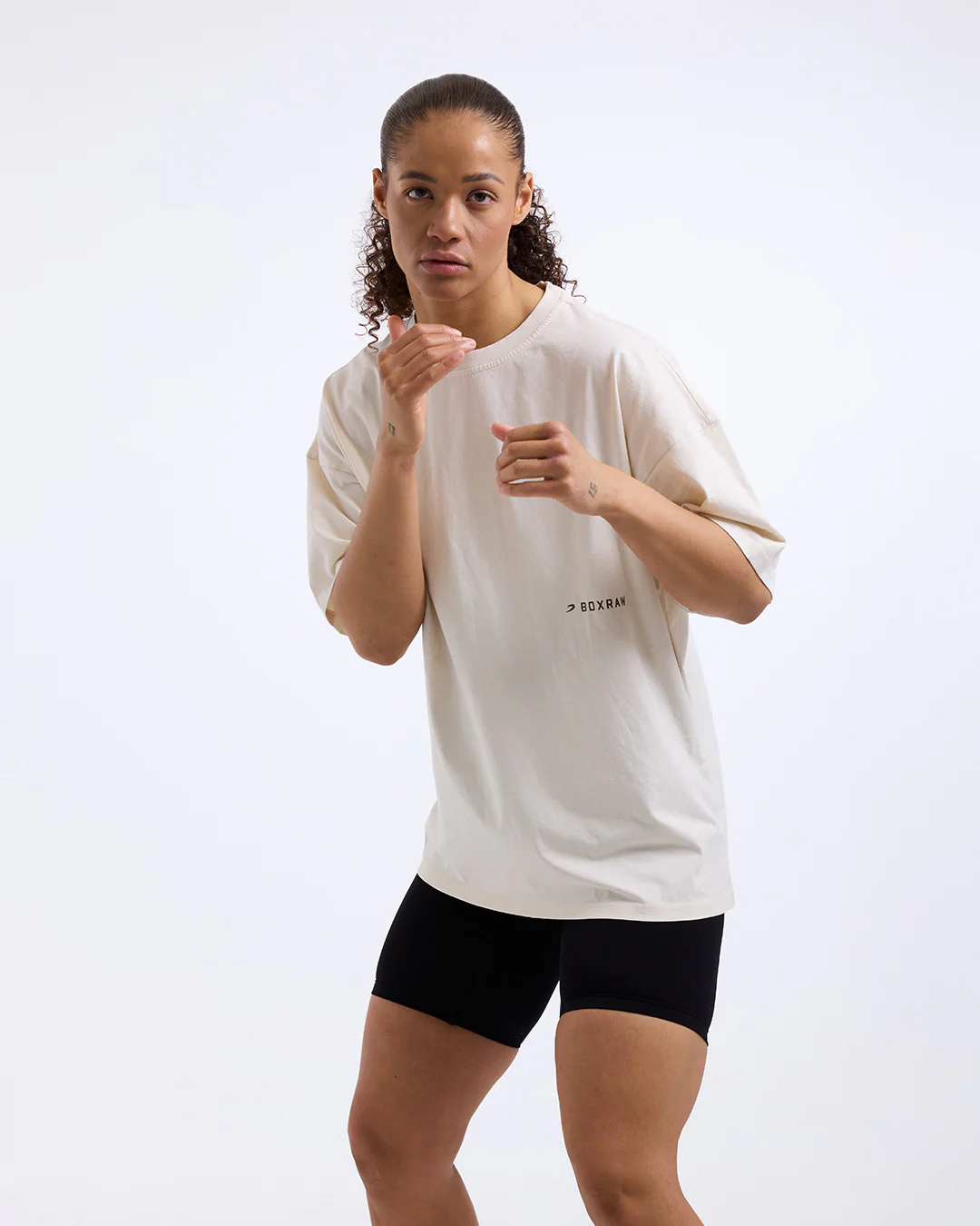Sparring Club Oversized T-Shirt - Washed Beige - Image 6