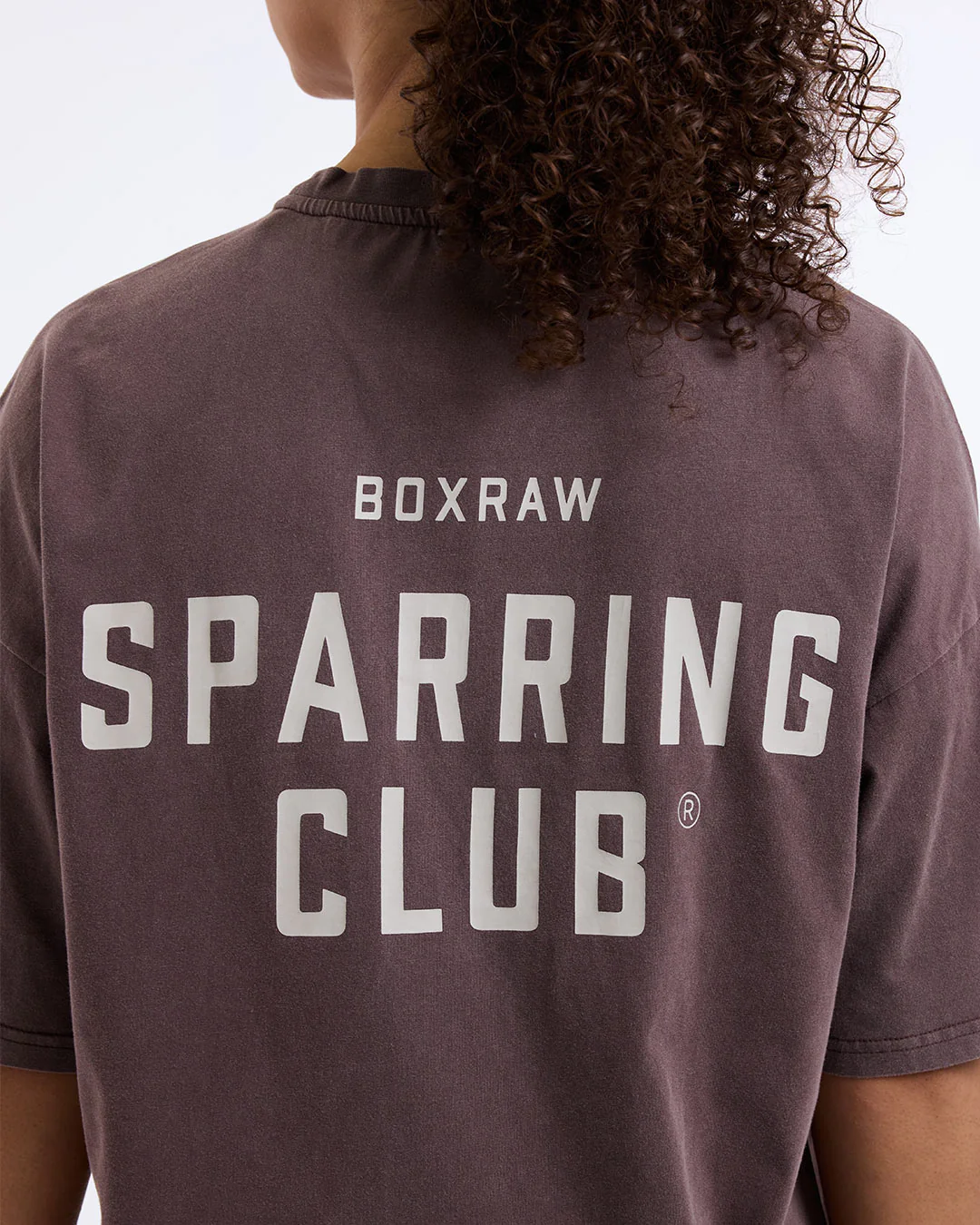 Sparring Club Oversized T-Shirt - Washed Brown - Image 9
