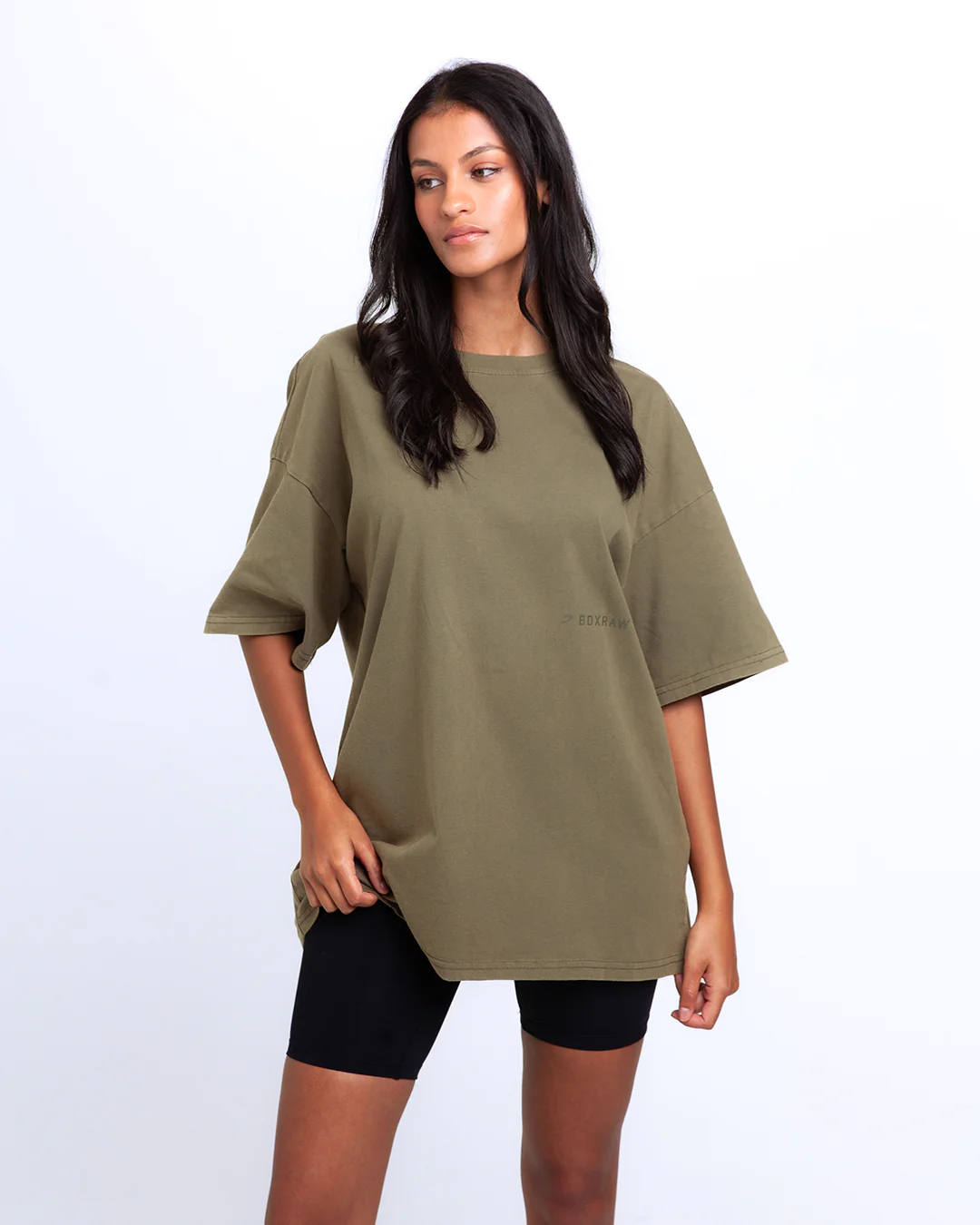 Sparring Club Oversized T-Shirt - Washed Olive - Image 5