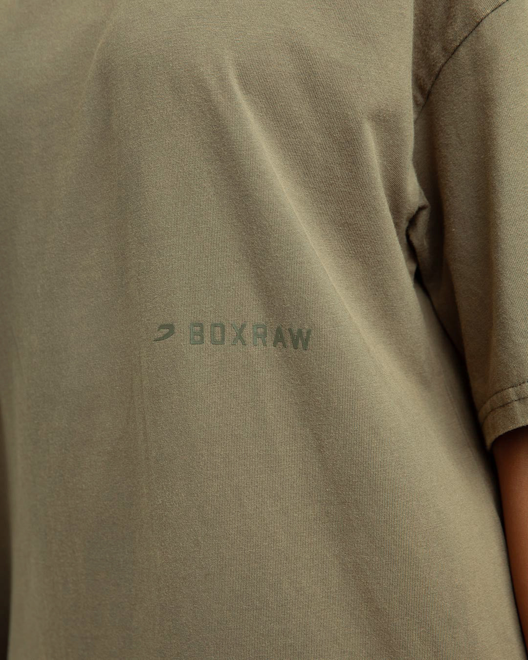 Sparring Club Oversized T-Shirt - Washed Olive - Image 8
