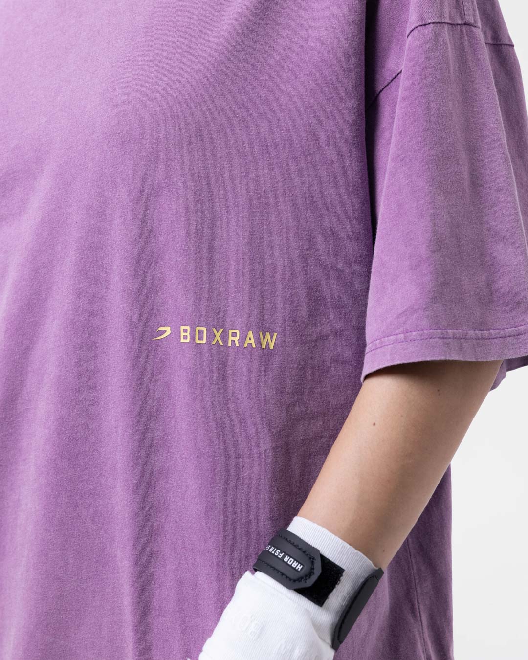 Sparring Club Oversized T-Shirt - Washed Purple - Image 8