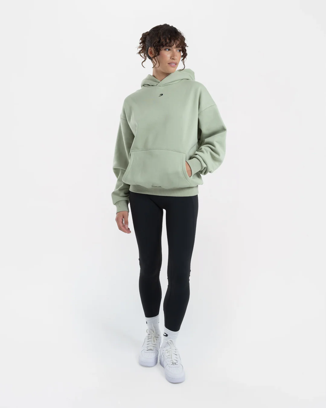 Strike Oversized Hoodie - Pistachio - Image 2
