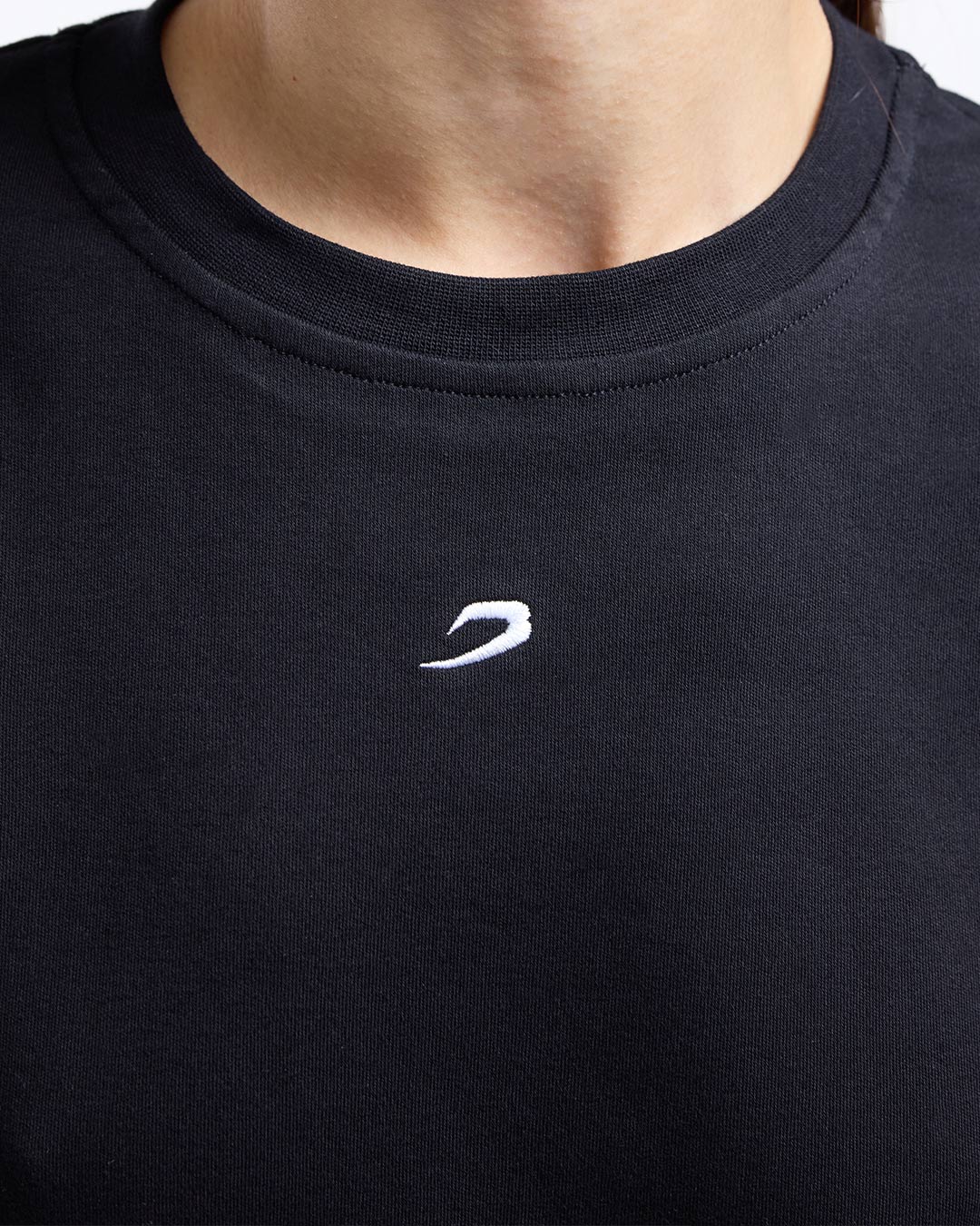 Strike Oversized T-Shirt - Black - Image 7