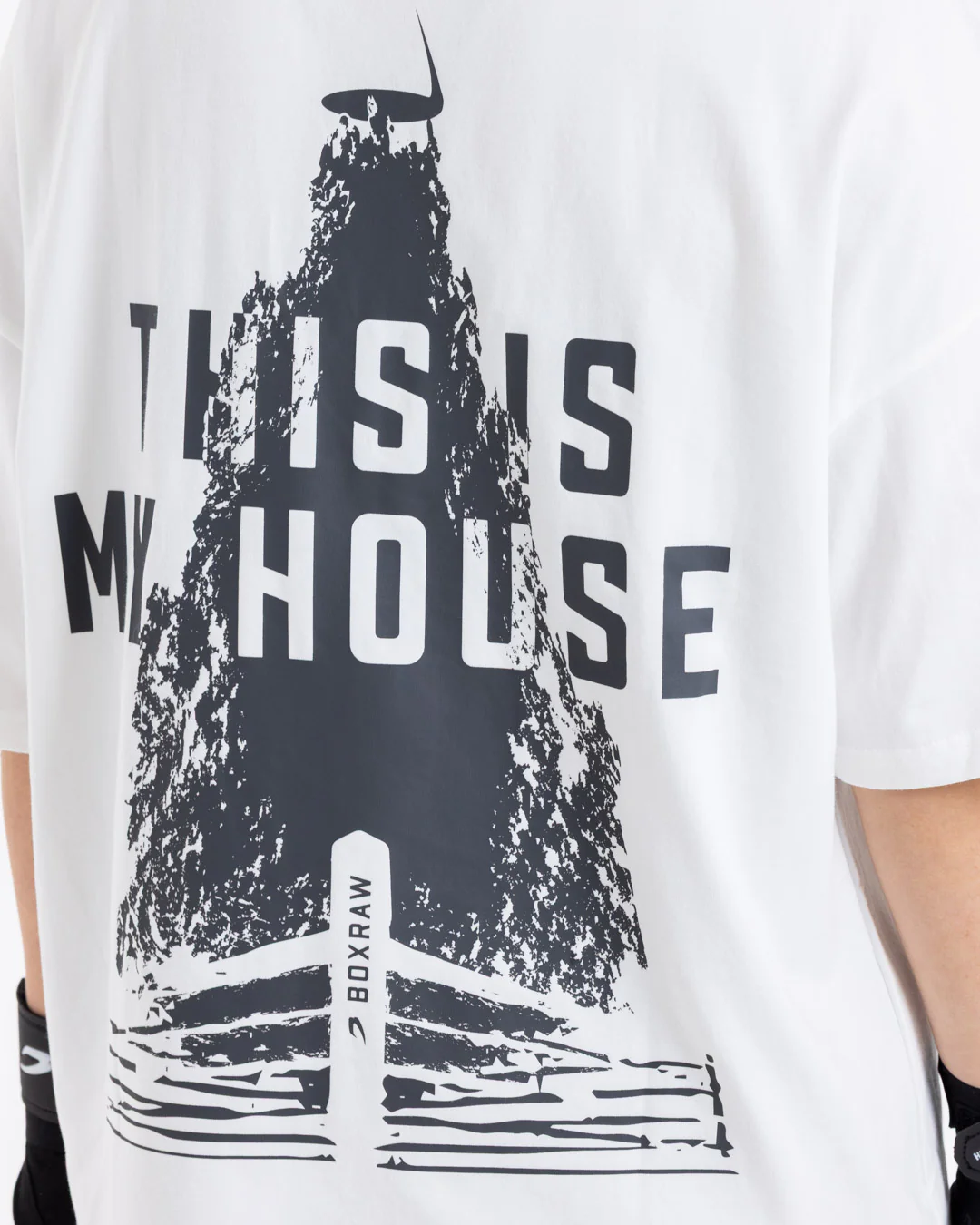This Is My House Oversized T-Shirt - White - Image 5