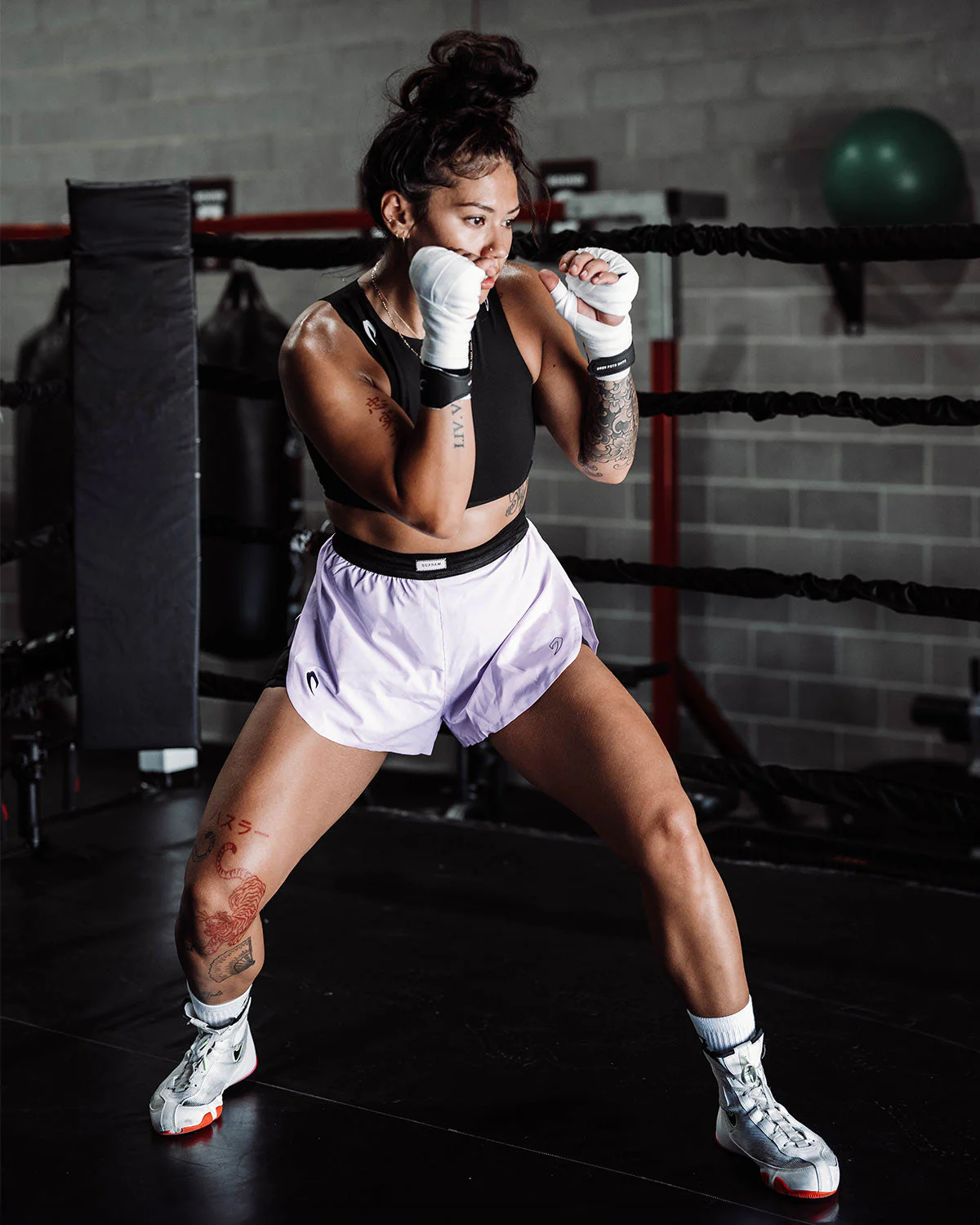 Tunero 2-in-1 Shorts - Lilac - Image 3