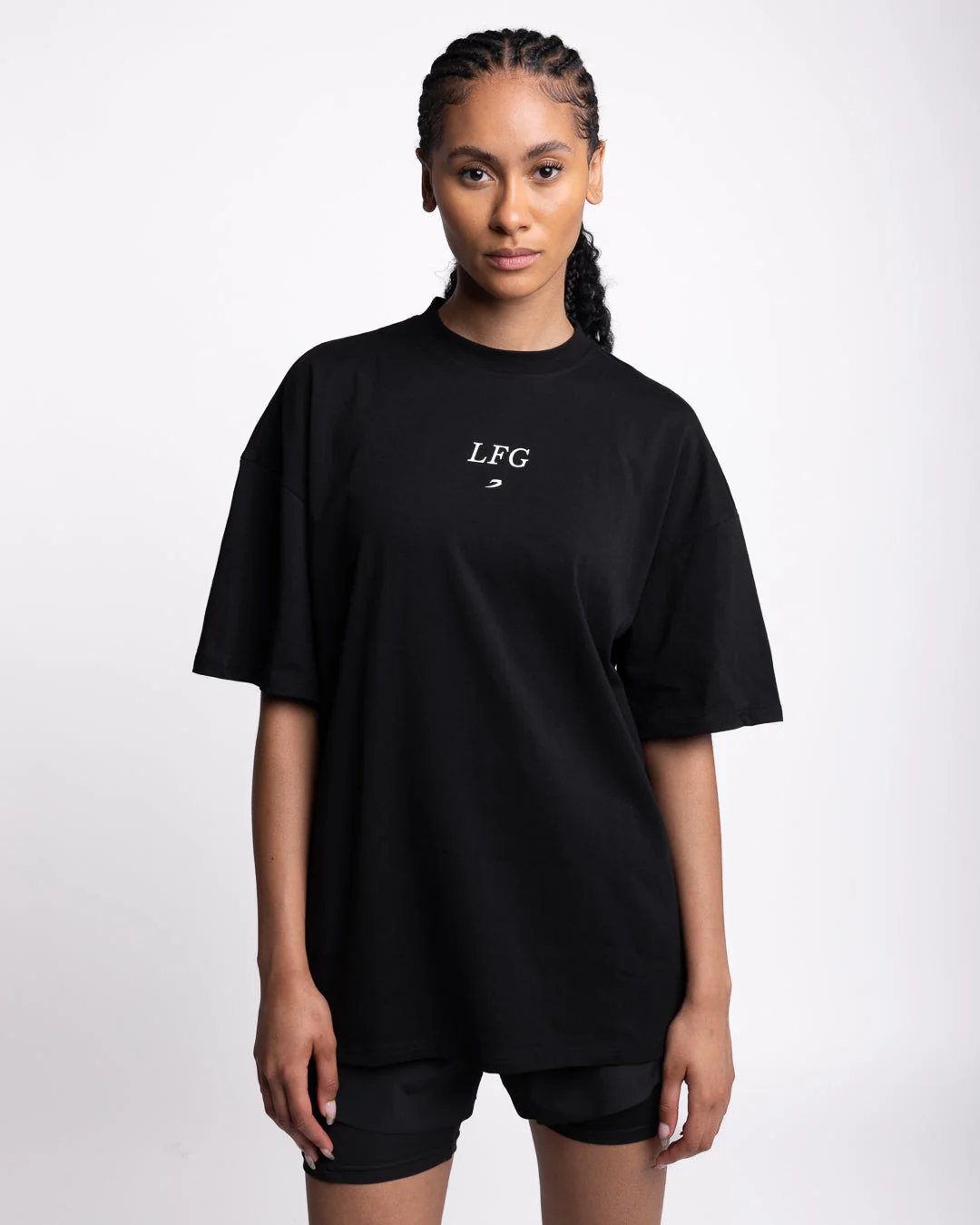 Tunero Oversized T-Shirt - Black - Image 5