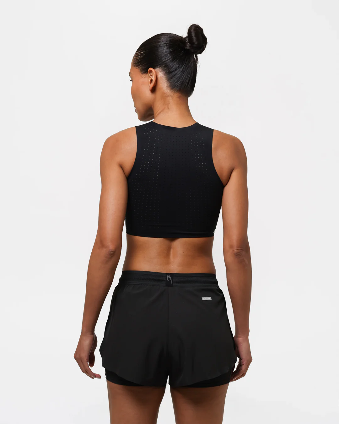 Tunero Racer Sports Bra - Black - Image 7
