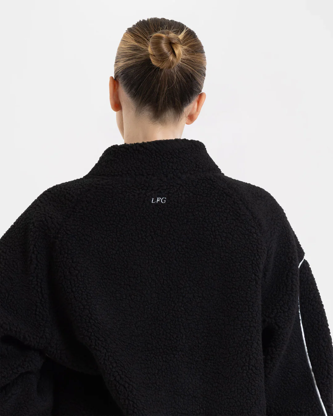 Tunero Sherpa Jacket - Black - Image 6