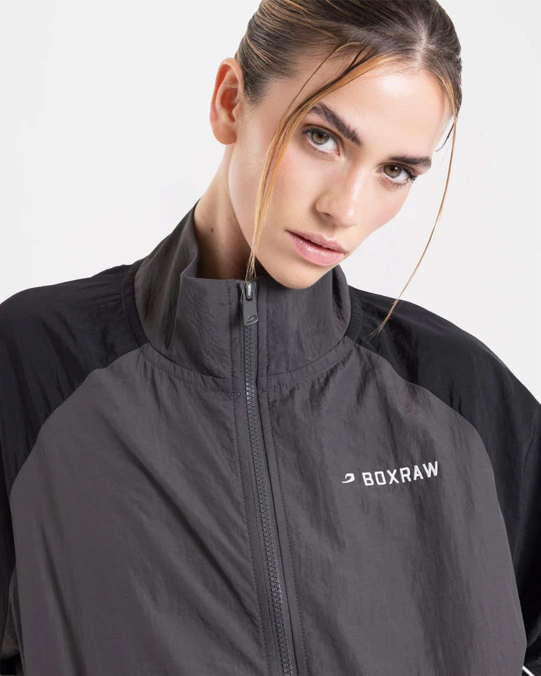 Tunero Track Jacket - Grey/Black - Image 6