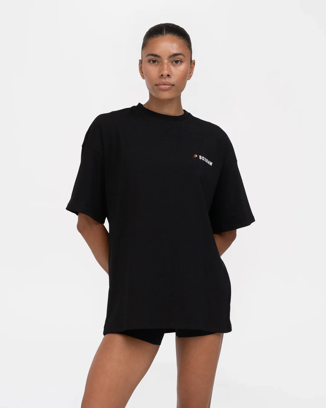 We Don't Play Boxing Oversized T-Shirt - Black - Image 3