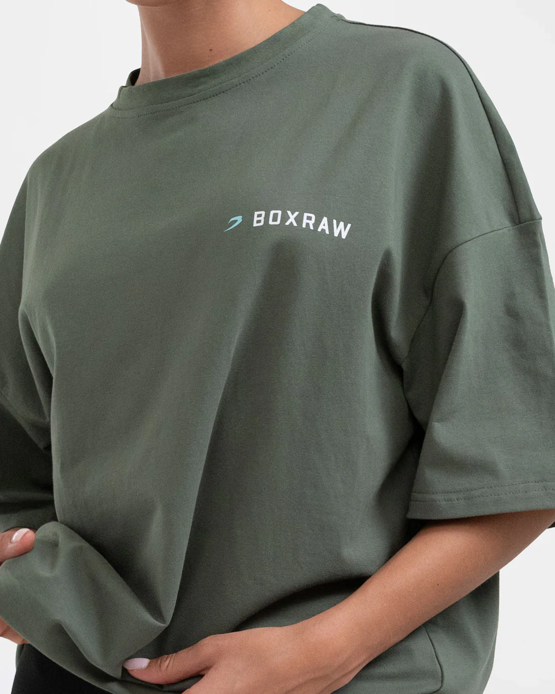 We Don't Play Boxing Oversized T-Shirt - Green - Image 6