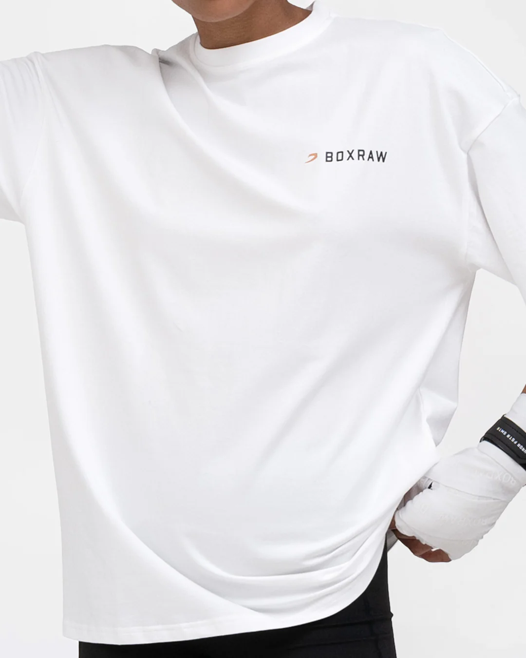 We Don't Play Boxing Oversized T-Shirt - White - Image 6